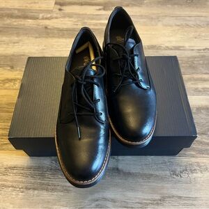 Womens Cole Haan OriginalGrand Plain Oxford - Black Leather, Size 5.5 B